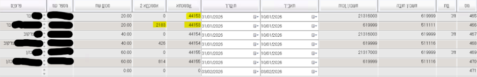 צילום מסך מתוך מדריך הנהלת חשבונות 1